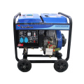 Excalibur Motor diesel de aire refrigerado por aire Generador de soldador diesel Genertor de soldadura diesel Portable Función de soldadura 220 50Hz/60Hz 25-30